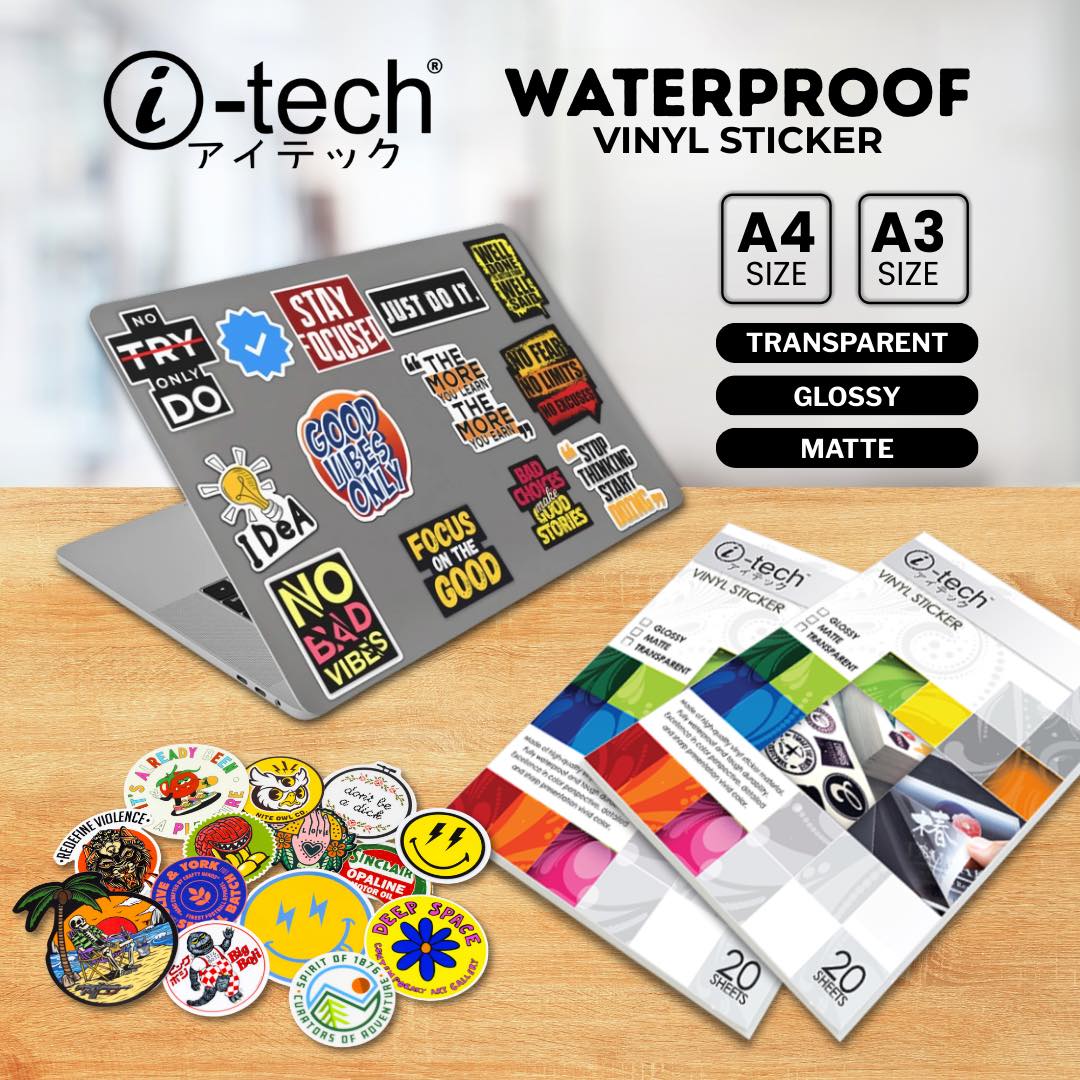I-Tech - Make your designs unshakable! i-Tech waterproof printable ...