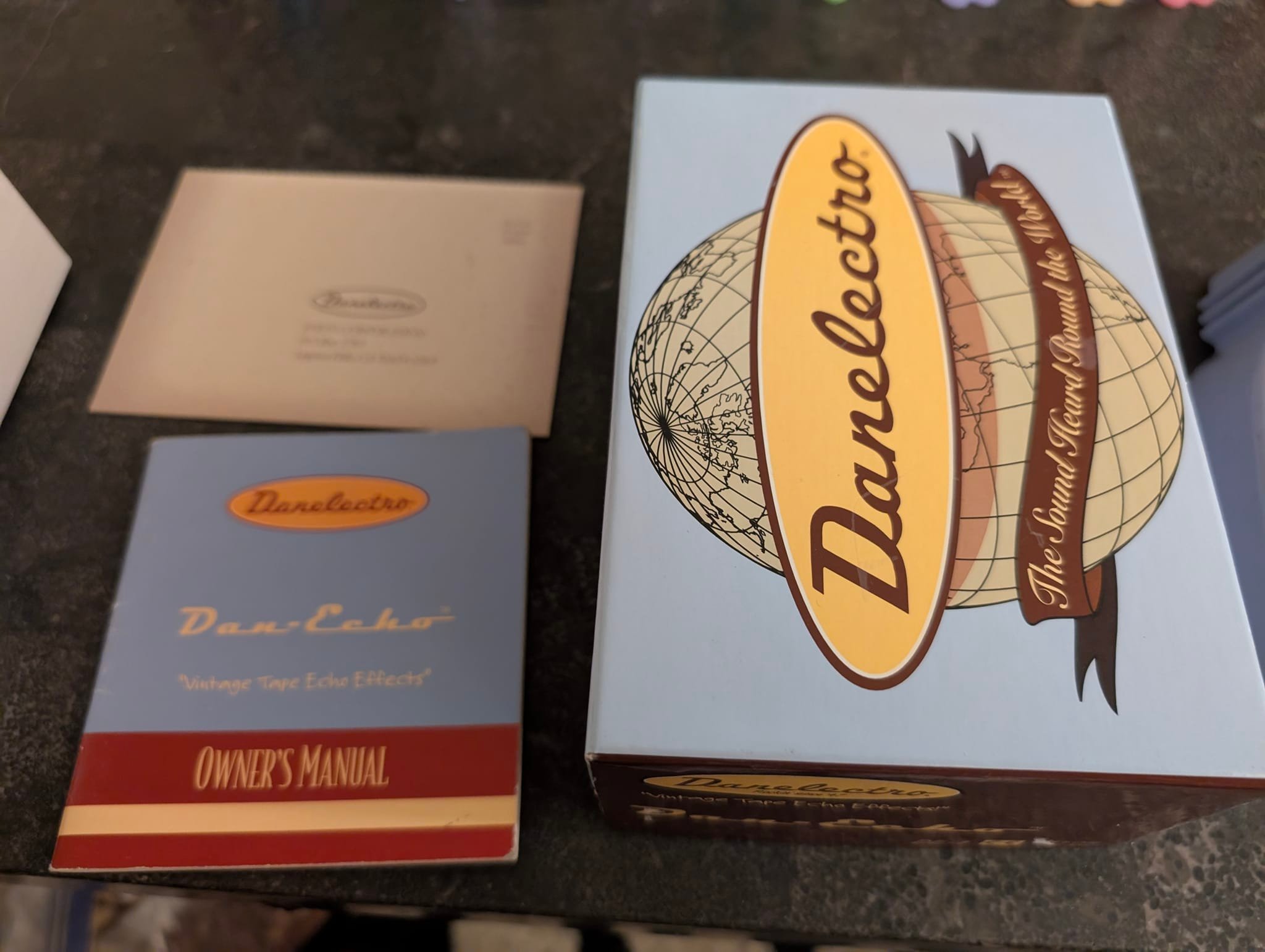 Danelectro Dan-Echo pedal added to collection