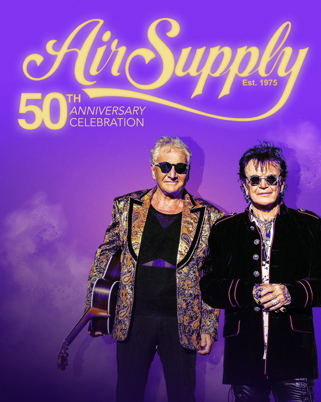 Get swept away by the sound of legends. Air Supply returns to