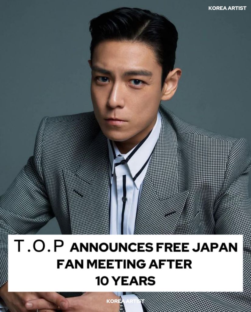 FREE FANMEETING? YES, PLEASE! 😍 Former BIGBANG member T.O.P is