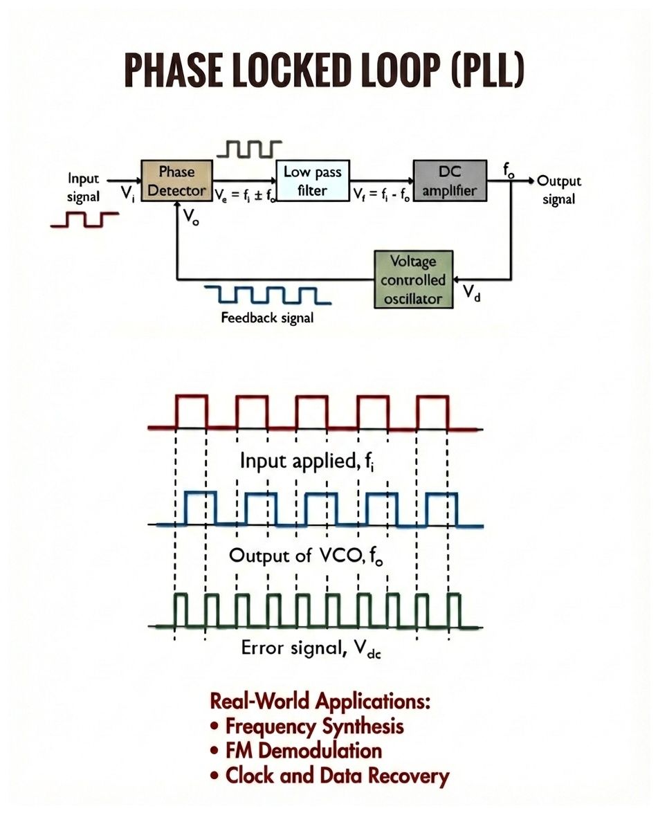 A Phase-Locked Loop (PLL) is a... - Electronics Education | Facebook