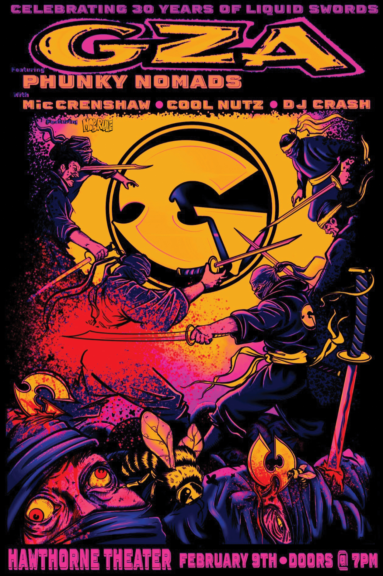 GZA - Hawthorne Theatre - Portland, OR