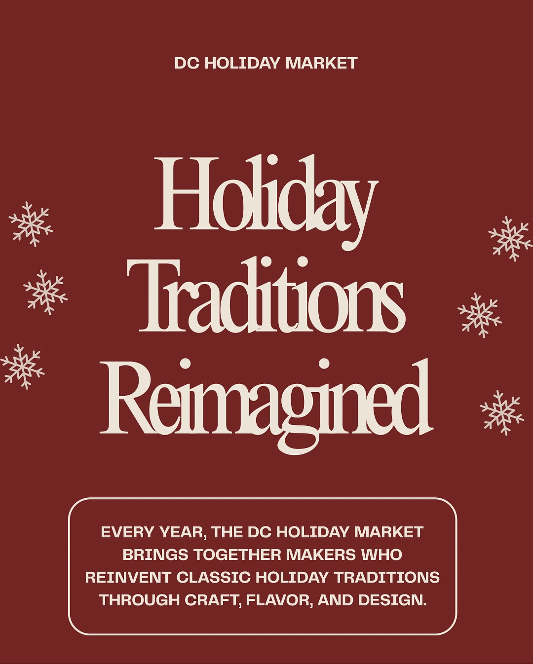 DC Holiday Market | Washington D.C. DC