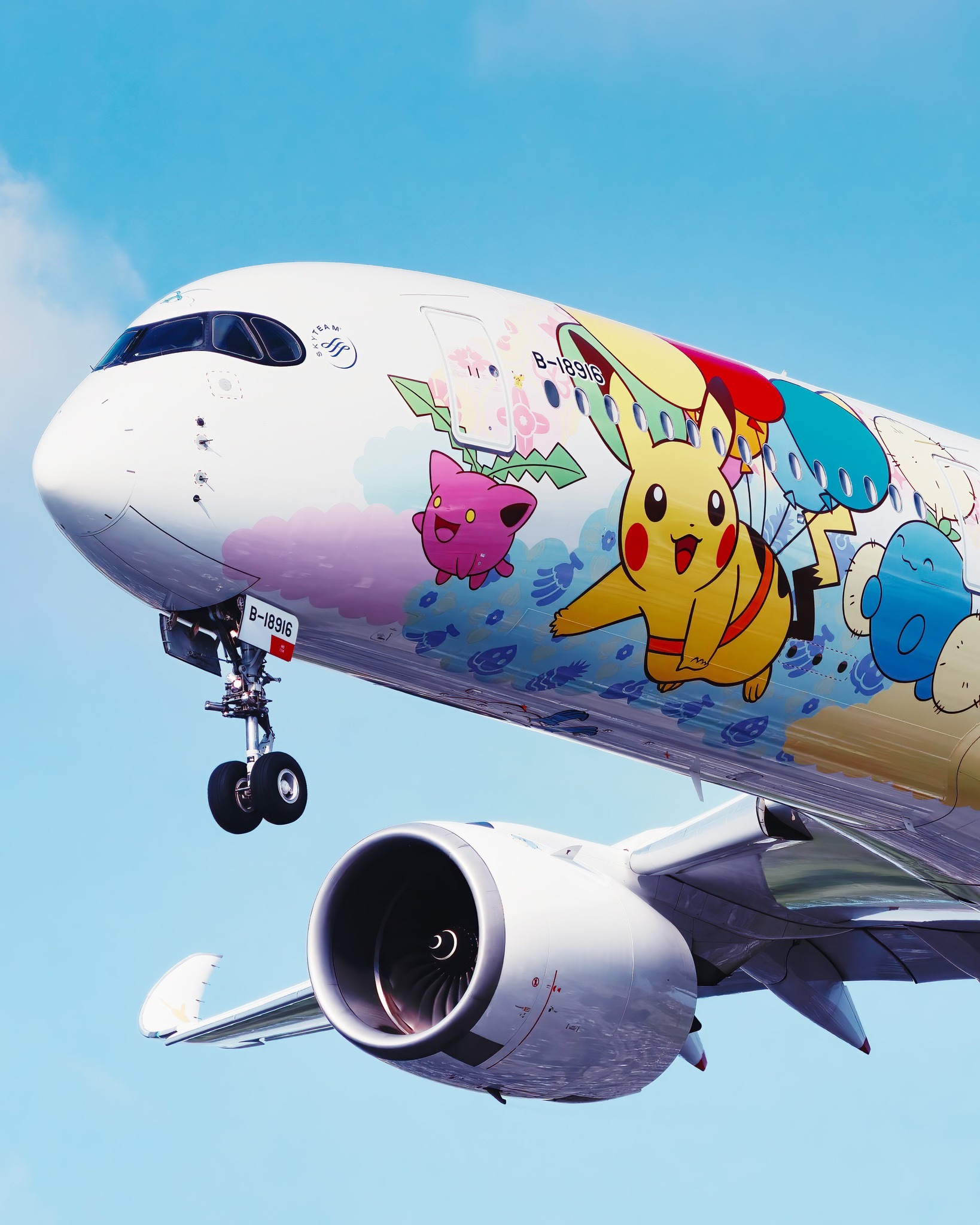 Pokémon fans🤝 Avgeeks The brand-new China Airlines Pokémon Airbus