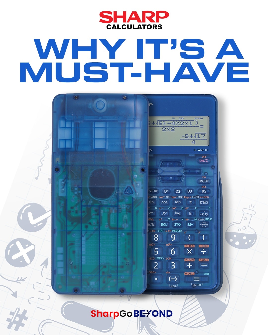 A must-have calculator for... - Sharp Calculators Philippines | Facebook