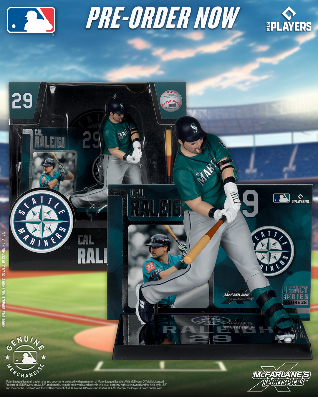 Cal Raleigh (Seattle Mariners) 7