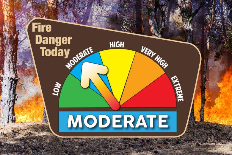 The Wildfire Danger for the... - Mildred Fire Company | Facebook