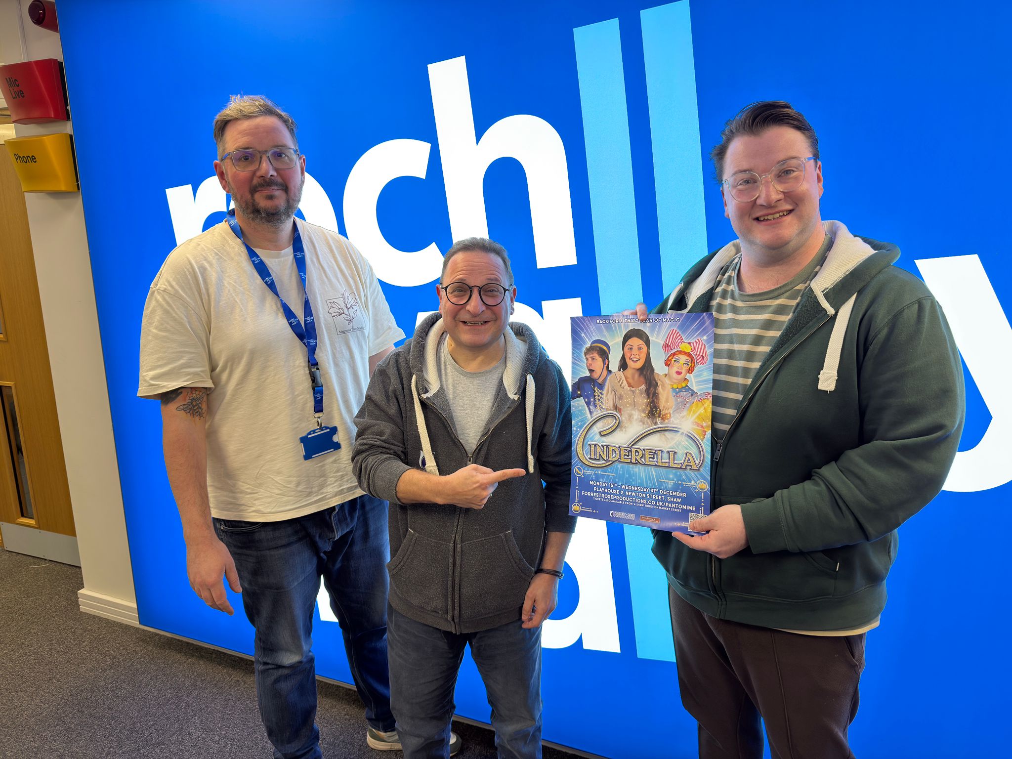 Roch - Tim was joined in the studio today on our Community Spotlight ...