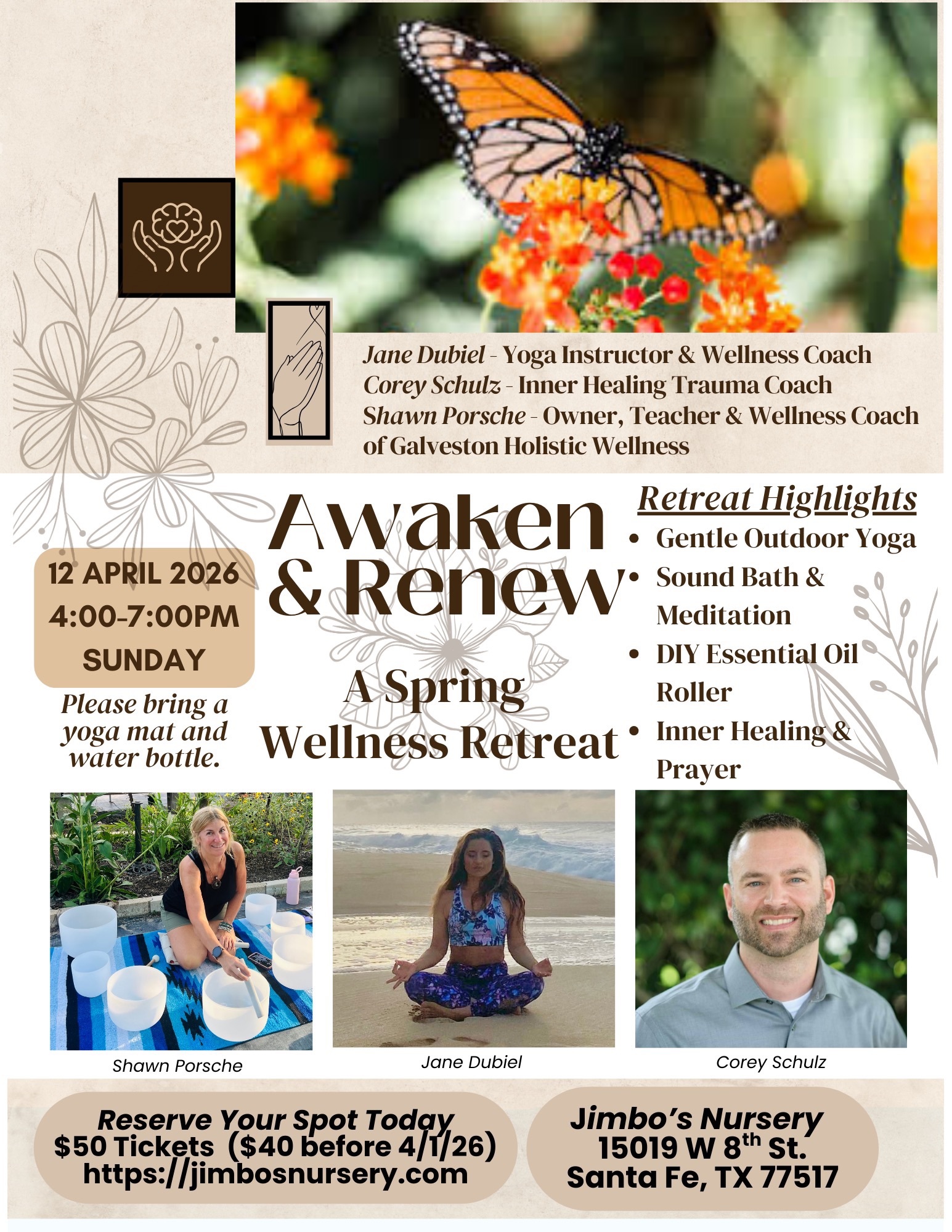Awaken & Renew: A Spring Wellness Retreat
