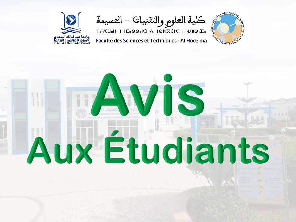 Faculté des Sciences et Techniques d'ALHOCEIMA-FSTH