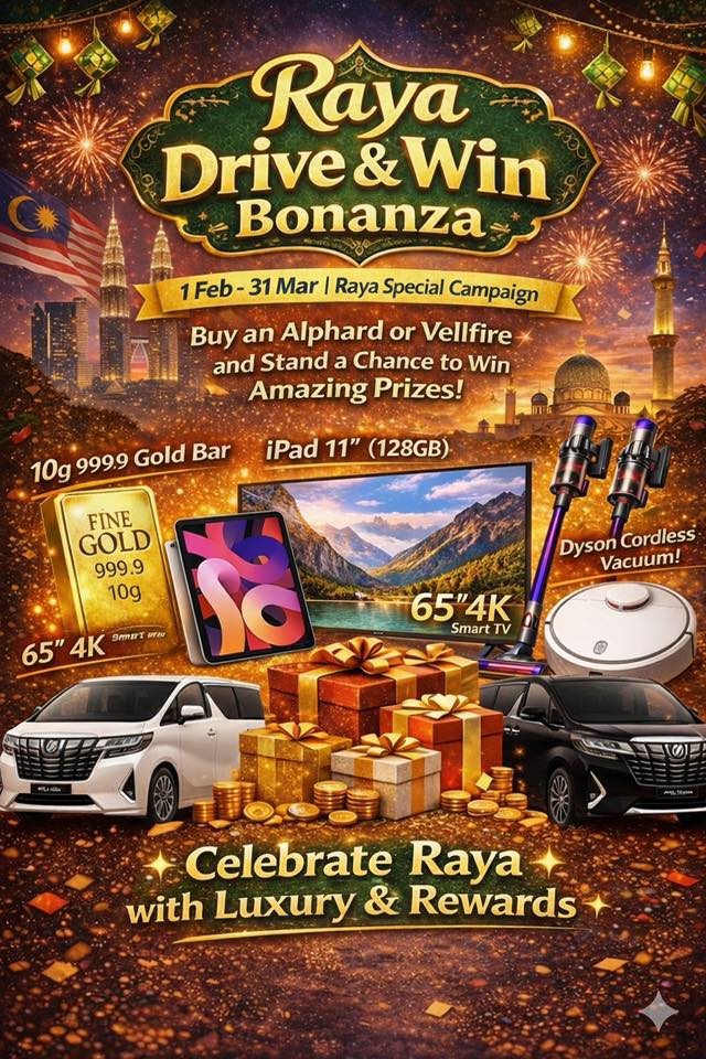 Raya Drive & Win Bonanza ... - AnsonYap.Reconcar Expert | Facebook