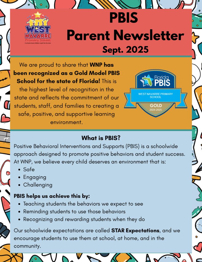 🌟 What is PBIS at WNP? 🌟 At... - West Navarre Primary School | Facebook