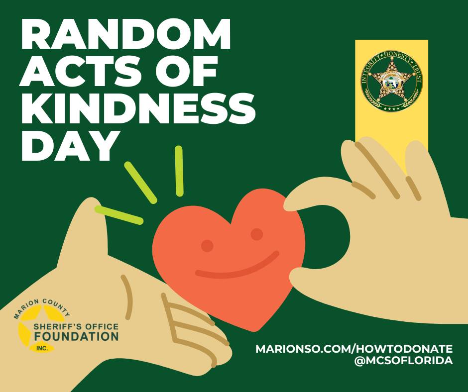 Marion - Random Acts of Kindness Day 2026 In honor of Random Acts of ...