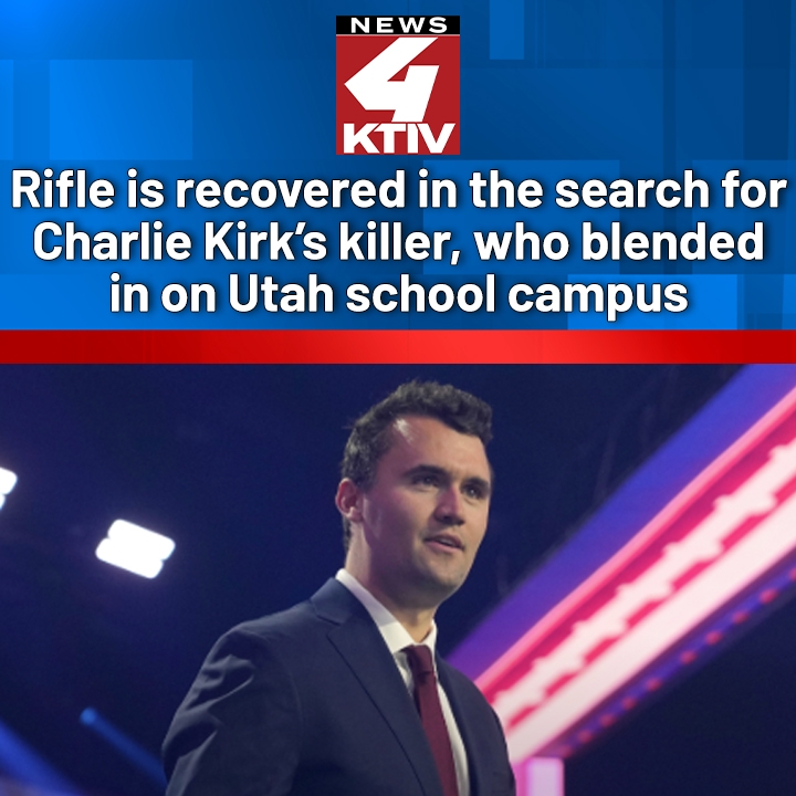 KTIV News 4 - The sniper who killed Charlie Kirk is... | Facebook