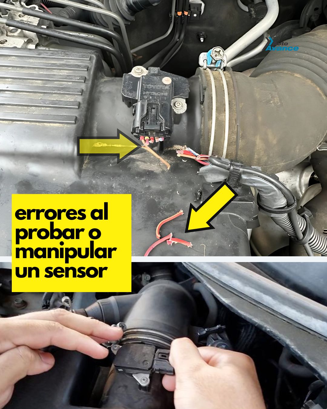 Auto - Uno de los peores errores al probar un sensor es cortar el cable ...