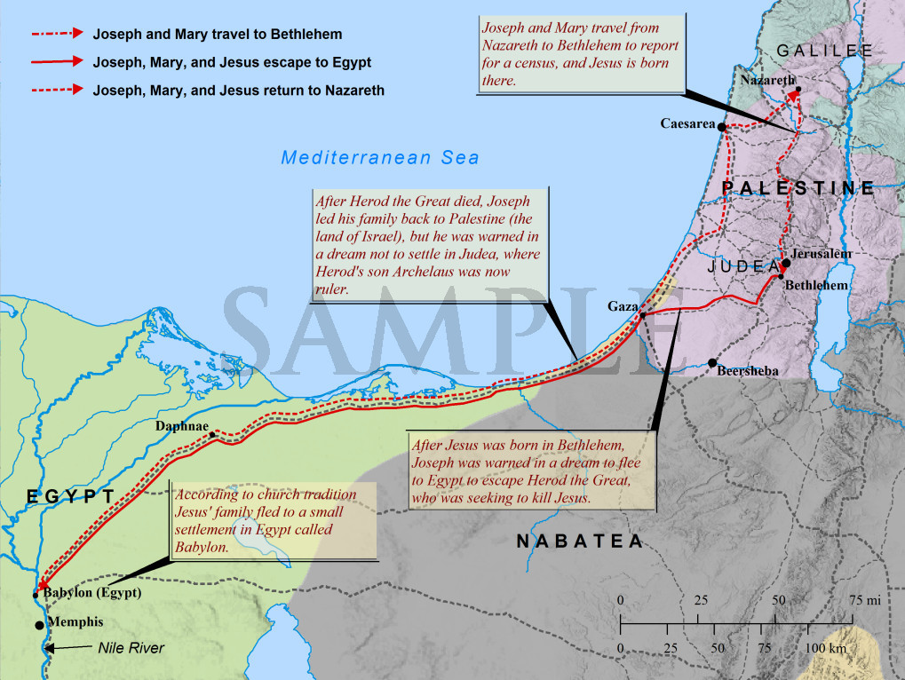 Saint - The Journey from Nazareth to Bethlehem By today’s standards ...