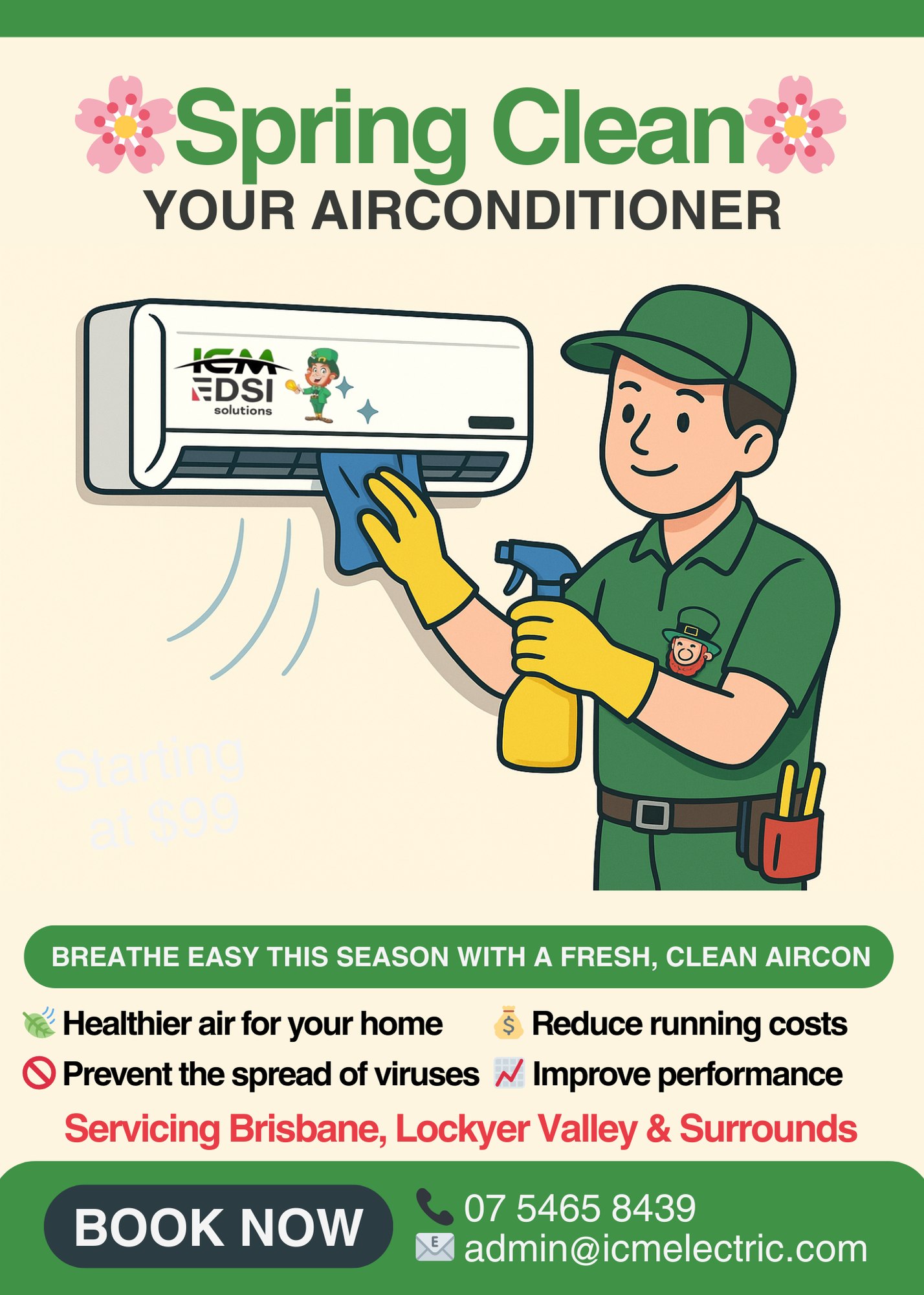 🌸 Spring Clean Special – Air Con... - ICM Electric Solutions | Facebook