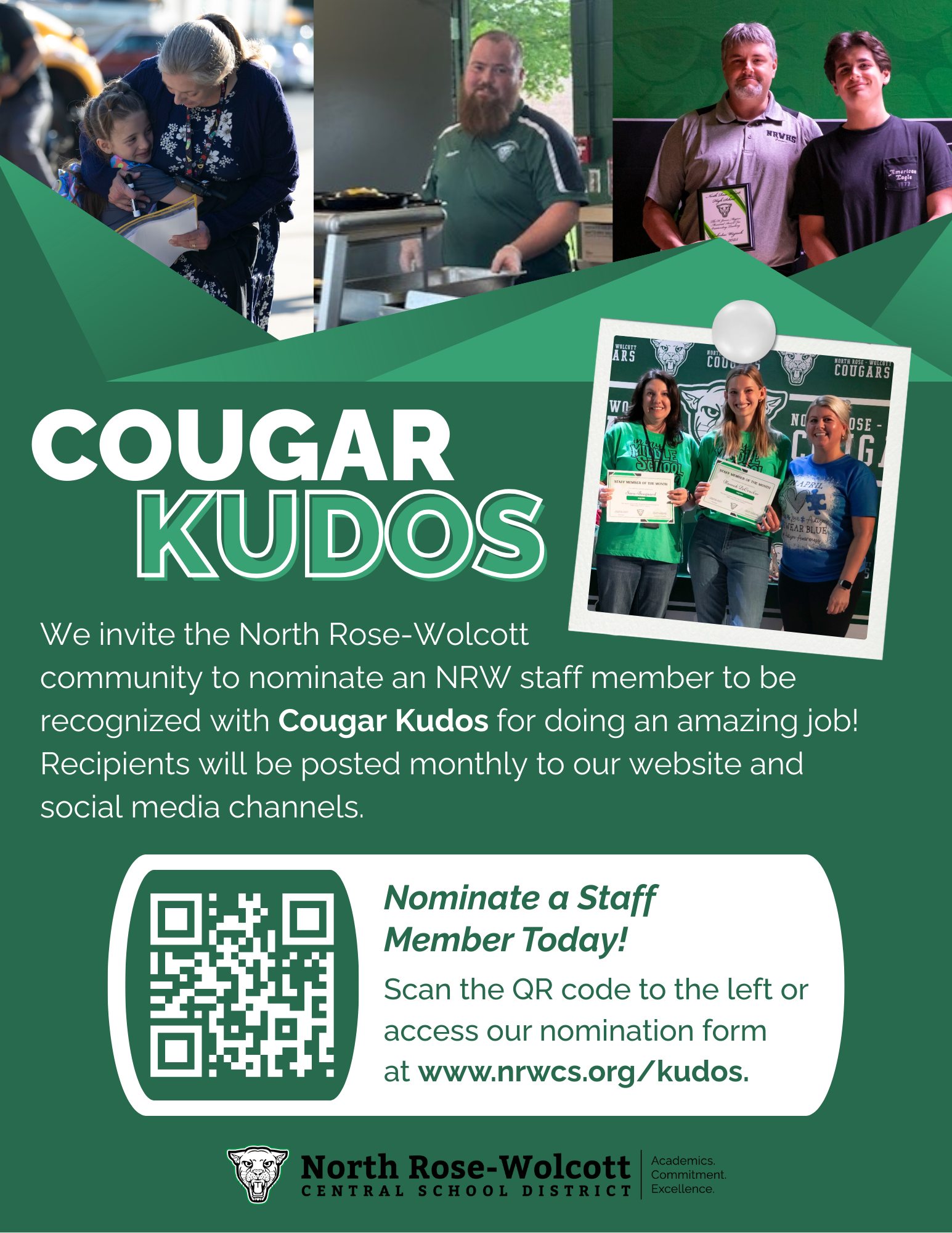 North - 🐾 Recognize a Staff Member with COUGAR KUDOS! 🐾 Has an NRW ...