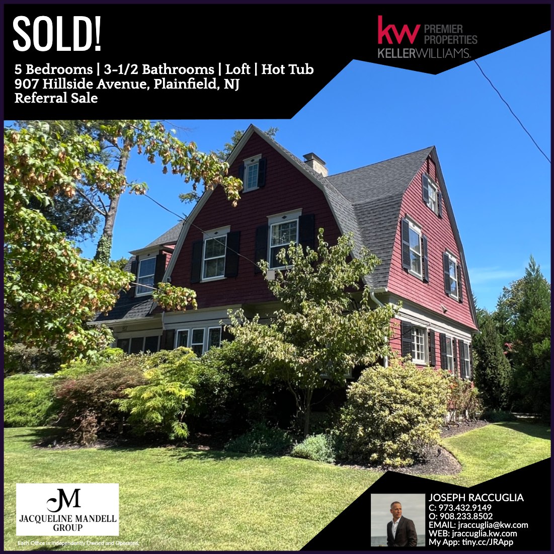 Joseph Raccuglia, Keller Williams Sales Associate | Princeton NJ