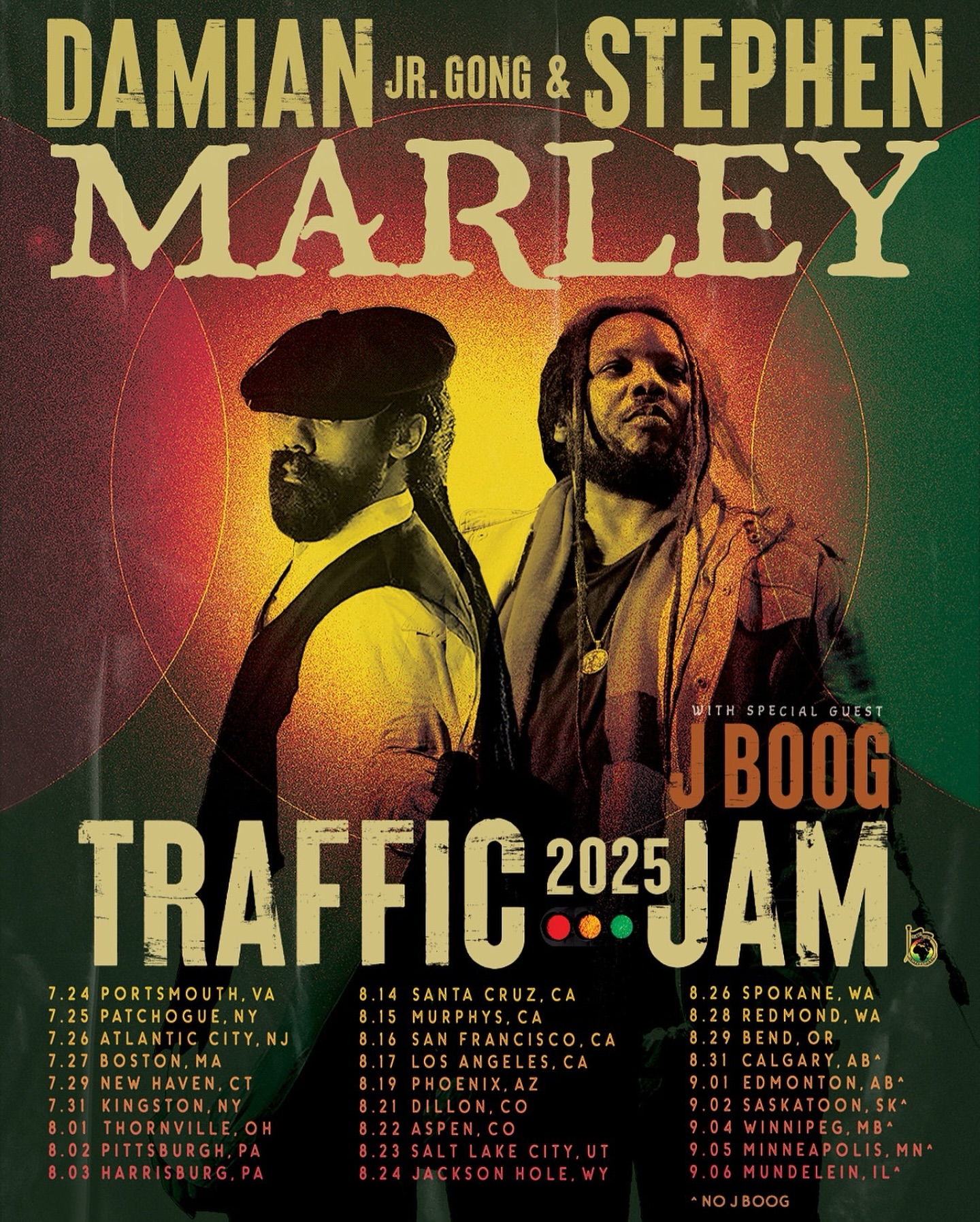 We are soldiers in Jah Army 💚💛❤️ Stephen Marley x Damian