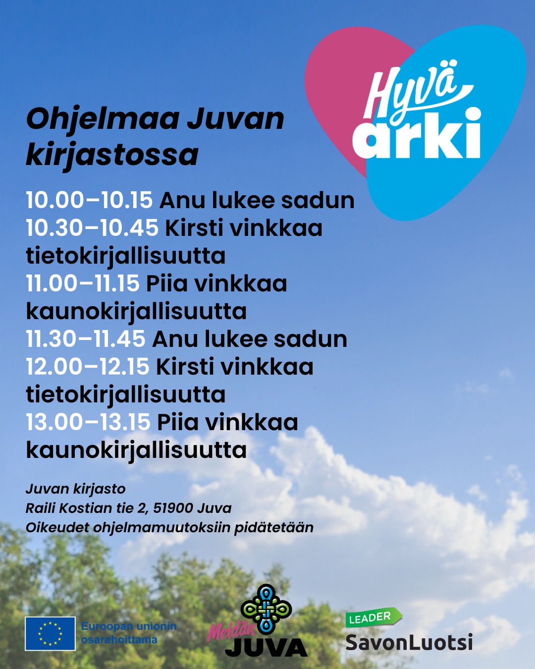Hyvä arki -messut 2026