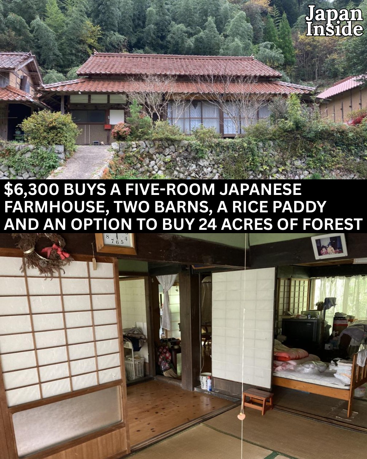$19,000 is the entire asking price for a 2,718-square-foot house