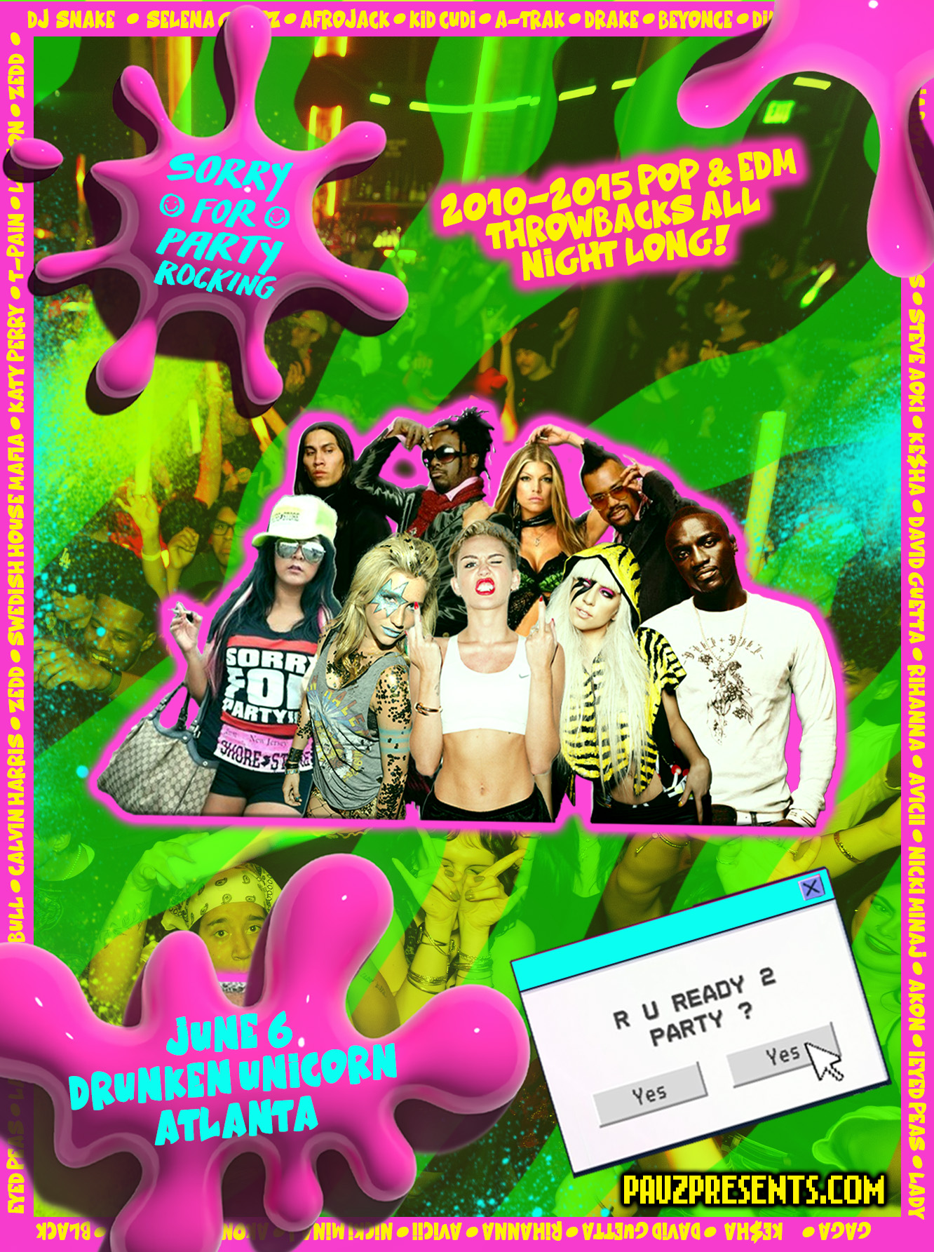 Take it back to a simpler time, where pop and dance music went 