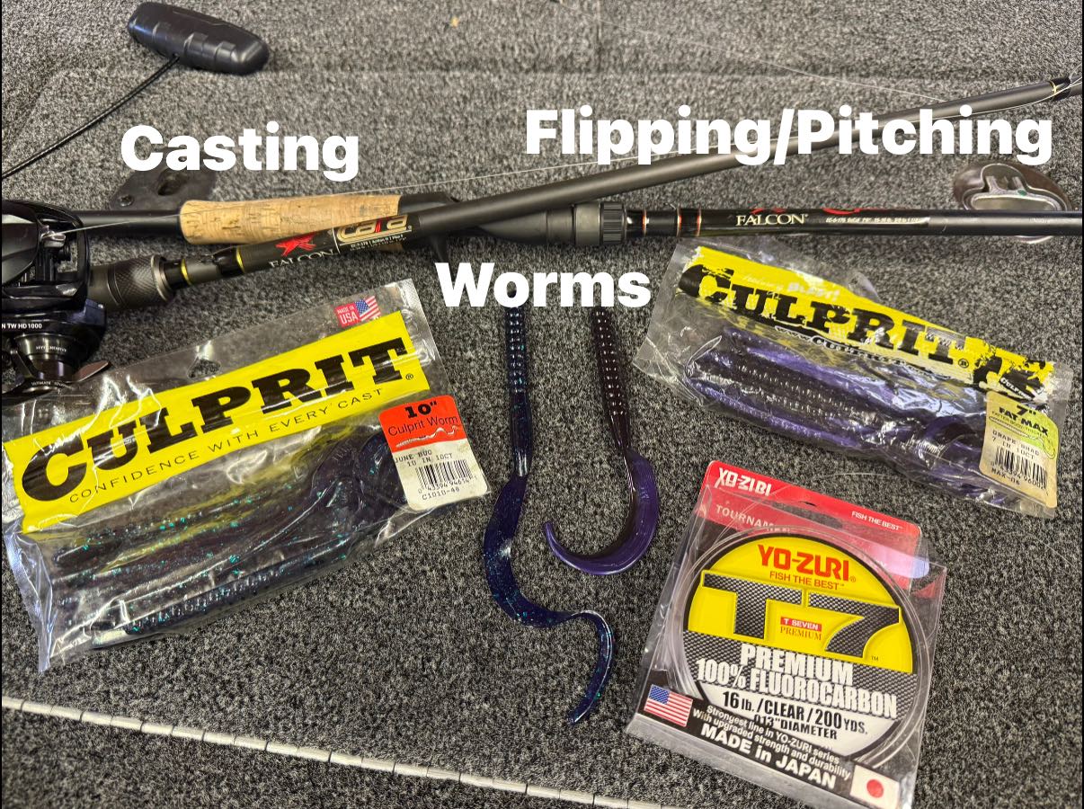 best rod and reel for big worm fishing Gear 5'6" Spinning Combo 039364457441  One Stop Marine Cannot specify color Worm Gear Spinning Dock Combo