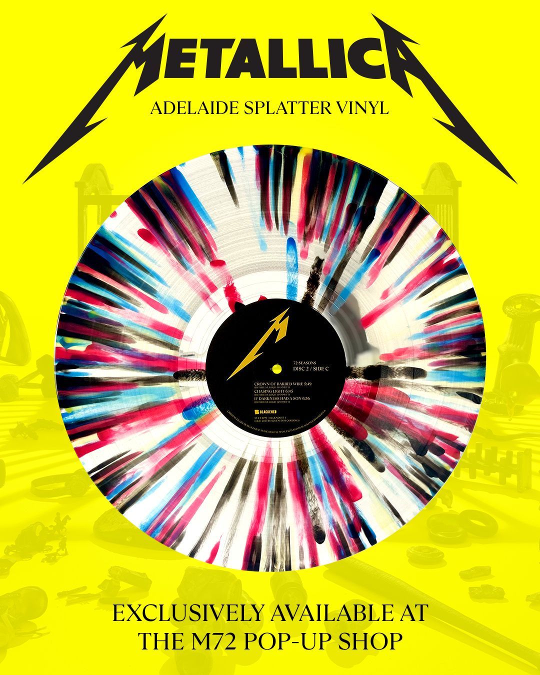 Get your hands on this Adelaide-exclusive “72 Seasons” splatter