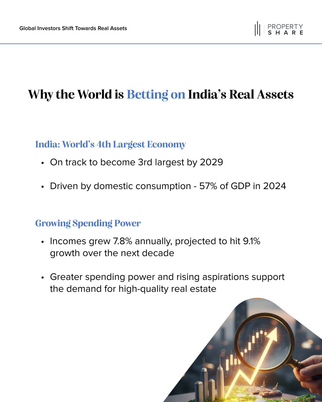 Why is global real estate money increasingly looking at India?