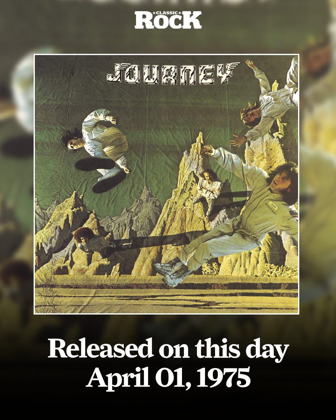 Classic - On this day in 1975, Journey released their self-titled