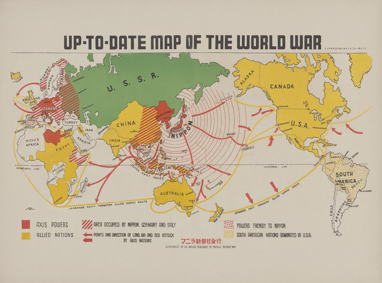 Eurasian - 🌍 An Up-to-Date Map of the World at War Today’s world map of ...