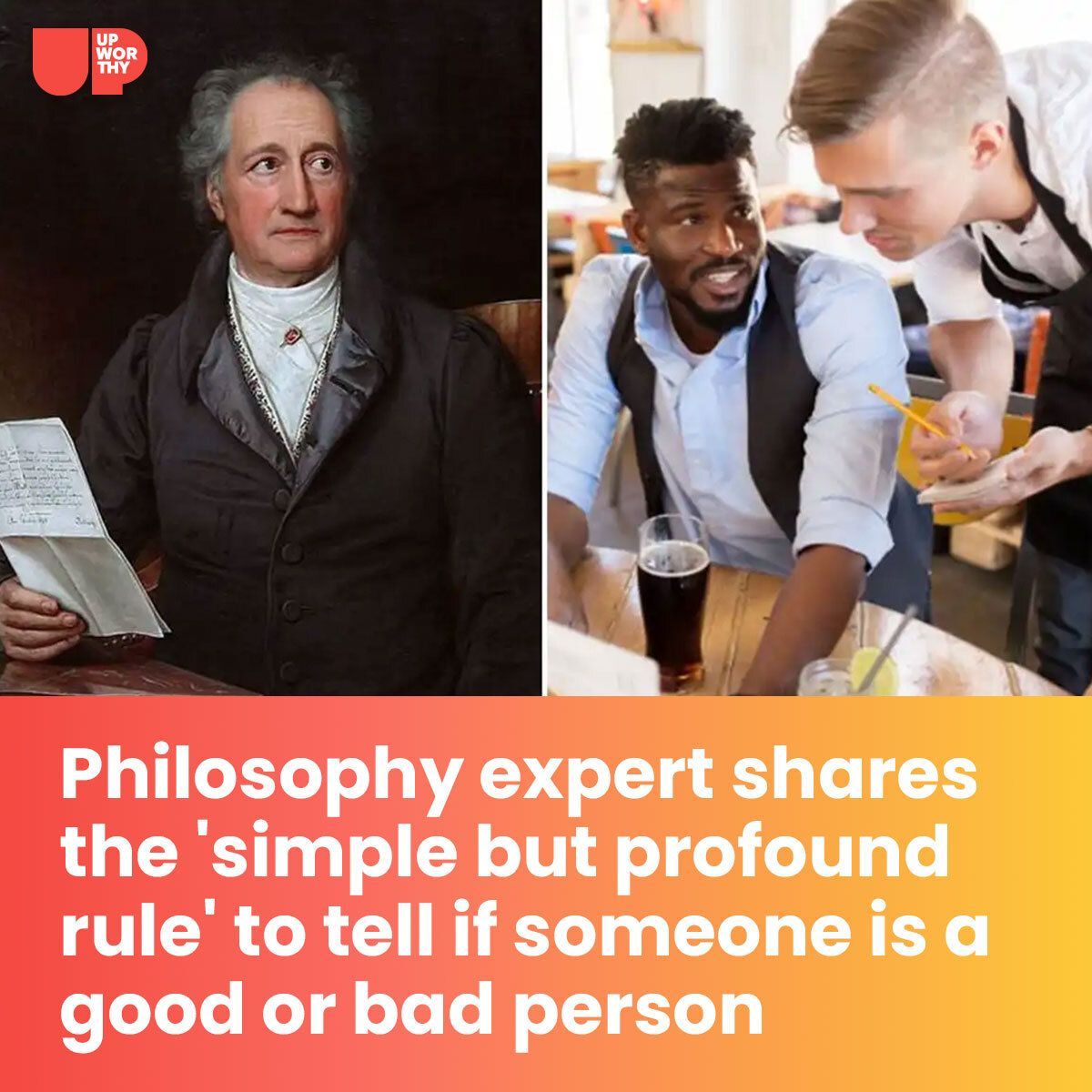 Upworthy - “A good person carries grace within them and shares it ...