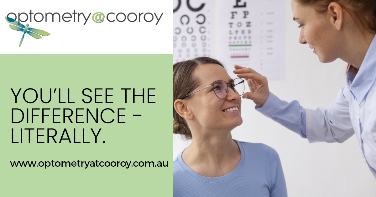 You’ll see the... - Optometry at Cooroy | Facebook