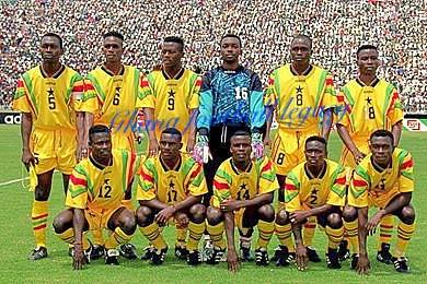GHANA - GHANA SQUAD THAT LOST THE 3RD PLACE MATCH TO ZAMBIA @ SOUTH ...