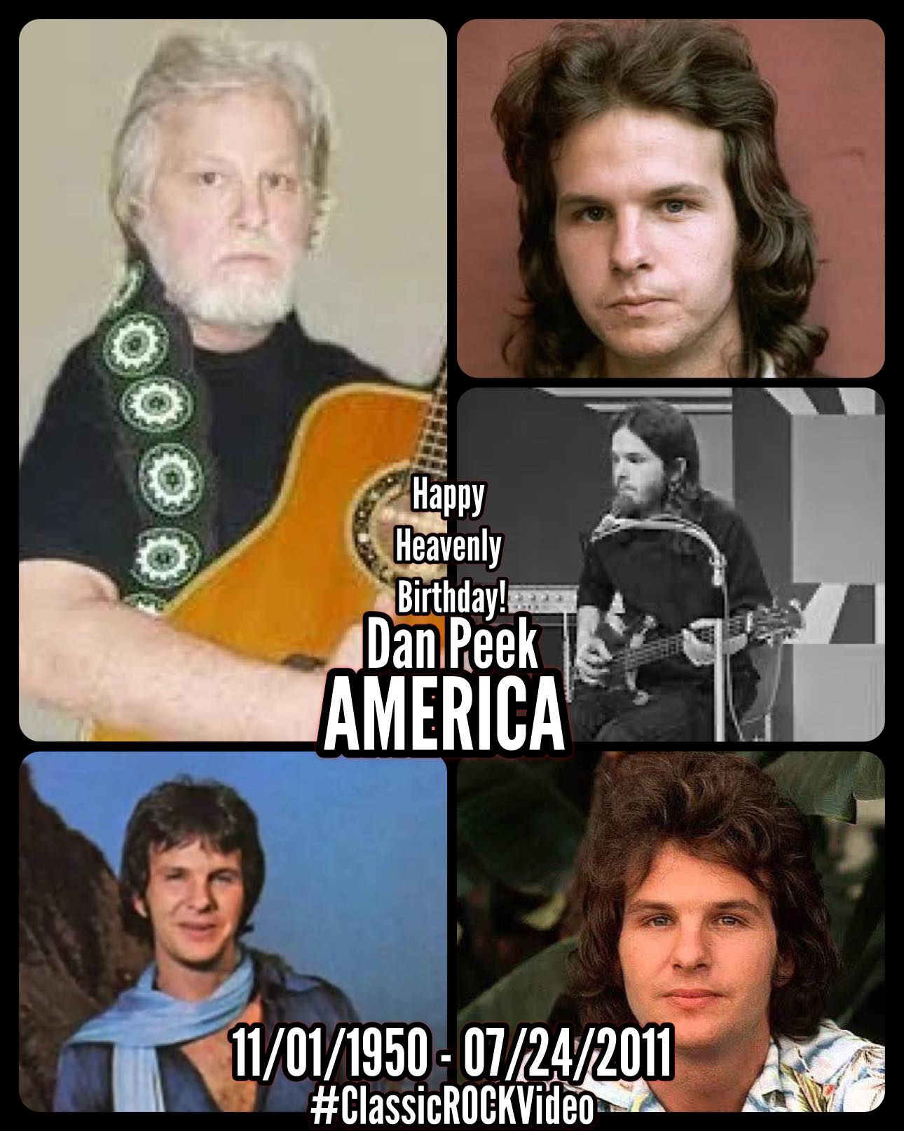 Remembering Dan Peek of America on his birthday