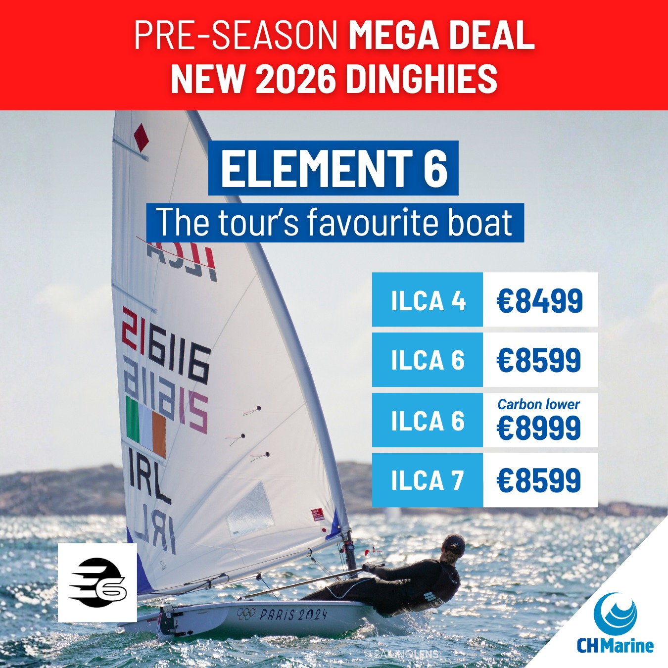 ILCA SAILORS! PRE-SEASON SPECIAL OFFER We