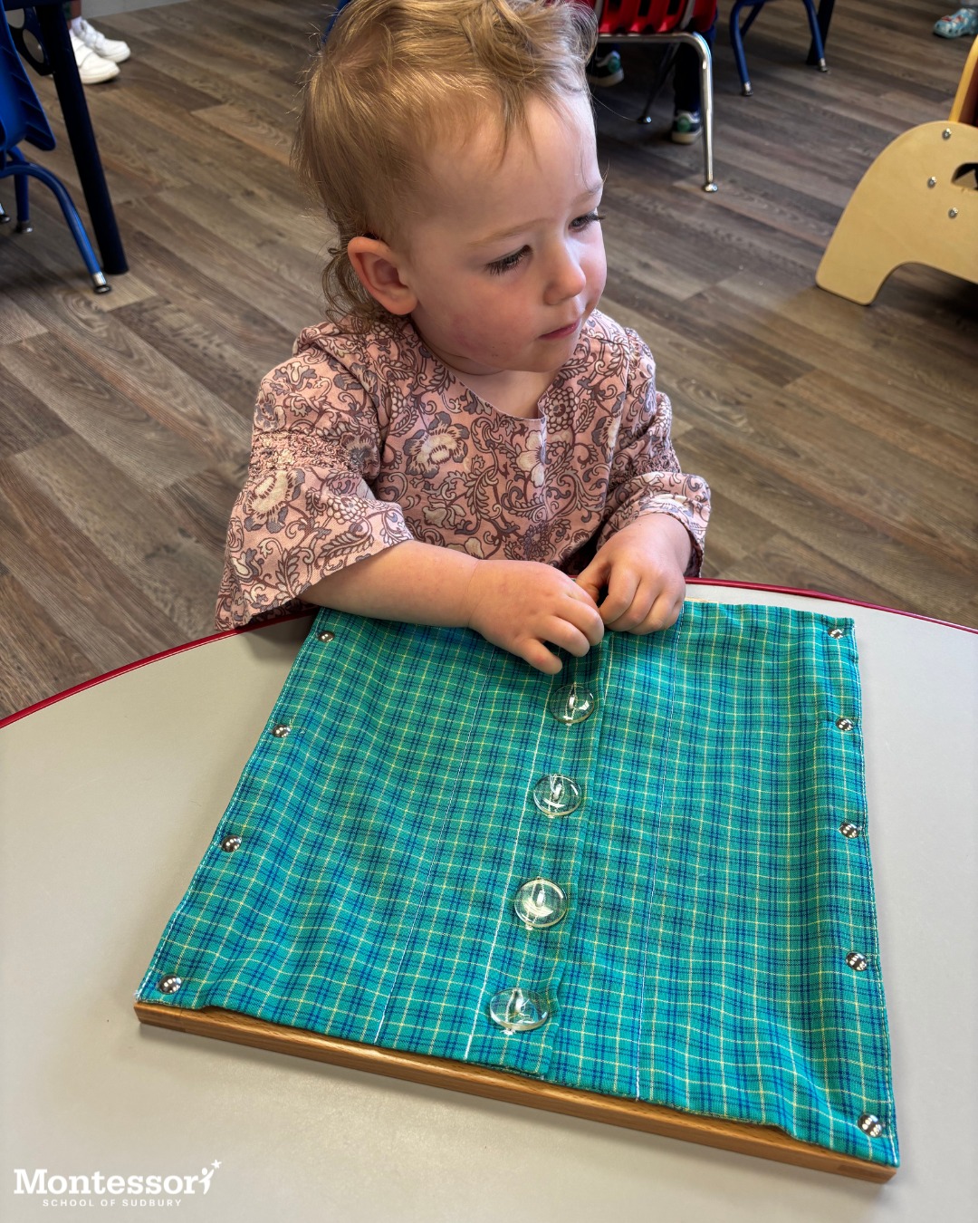 Montessori - The Dressing Frames are an important part of Montessori ...