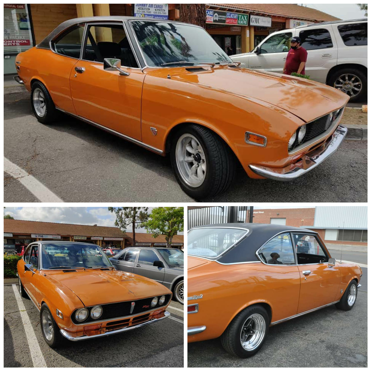 MAZDA RX-2 – First introduced in 1970, Mazda RX-2 is a variant of