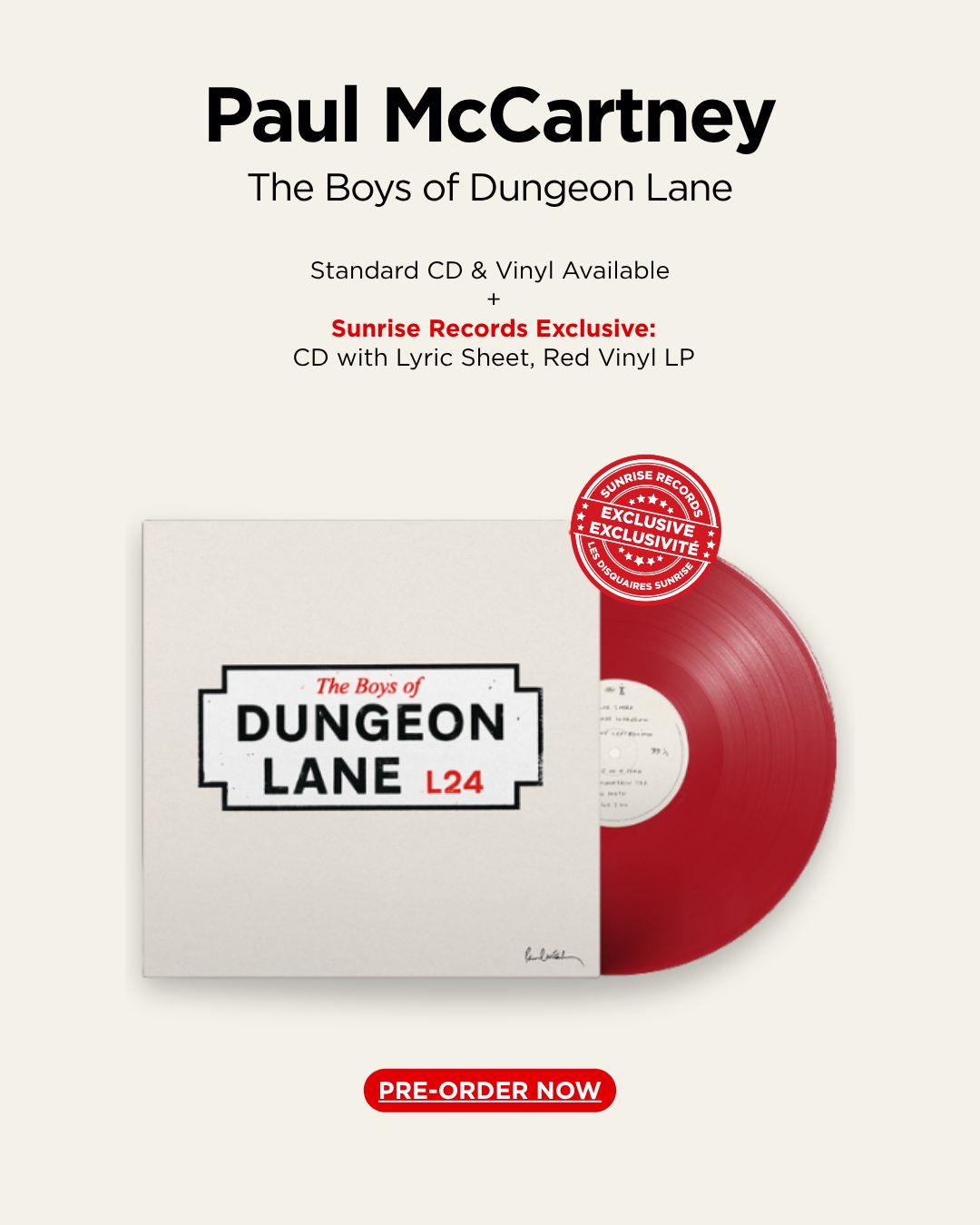 Sir #PaulMcCartney is back with another brand-new album, The Boys