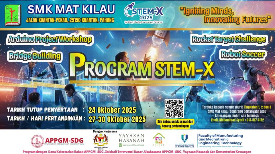 SMK MAT KILAU - 📢 PROGRAM STEM-X 2025 💡 