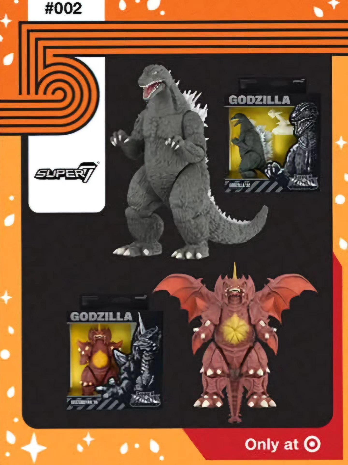 2 new @Super7 Super Kaiju Target exclusive figures have gone up 