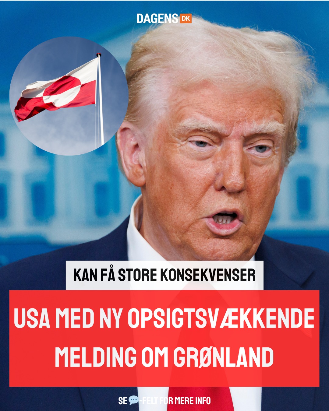 Dagens.dk - USA med ny opsigtsvækkende melding om... | Facebook