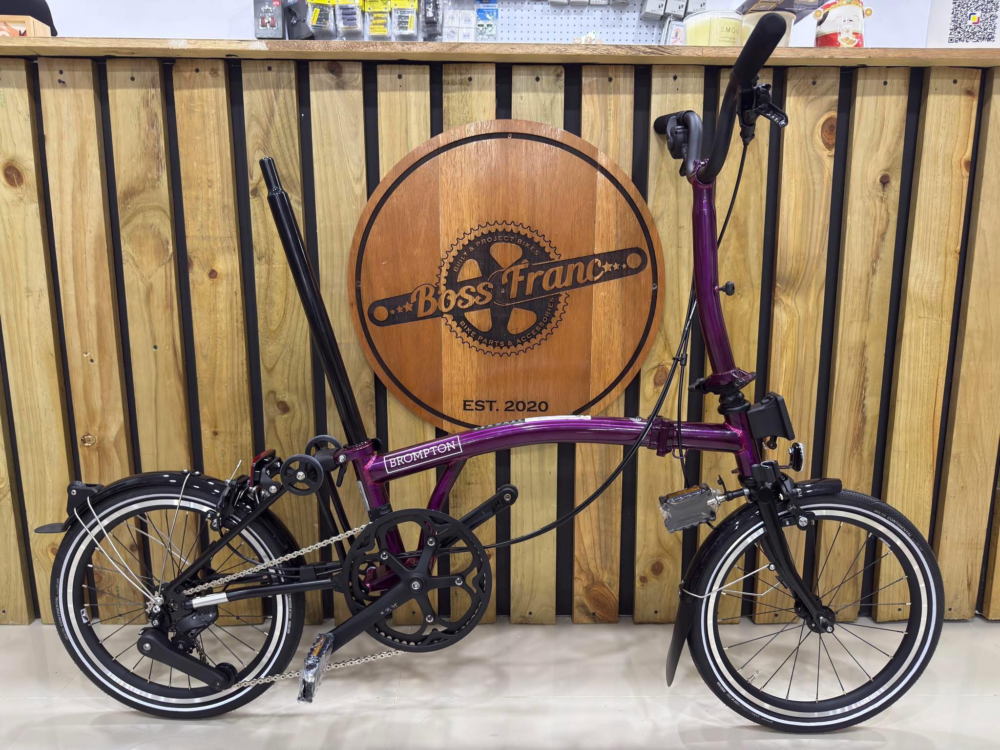 Brompton P Line M4L ??? Amethyst Lacquer Color 1 Unit Available 