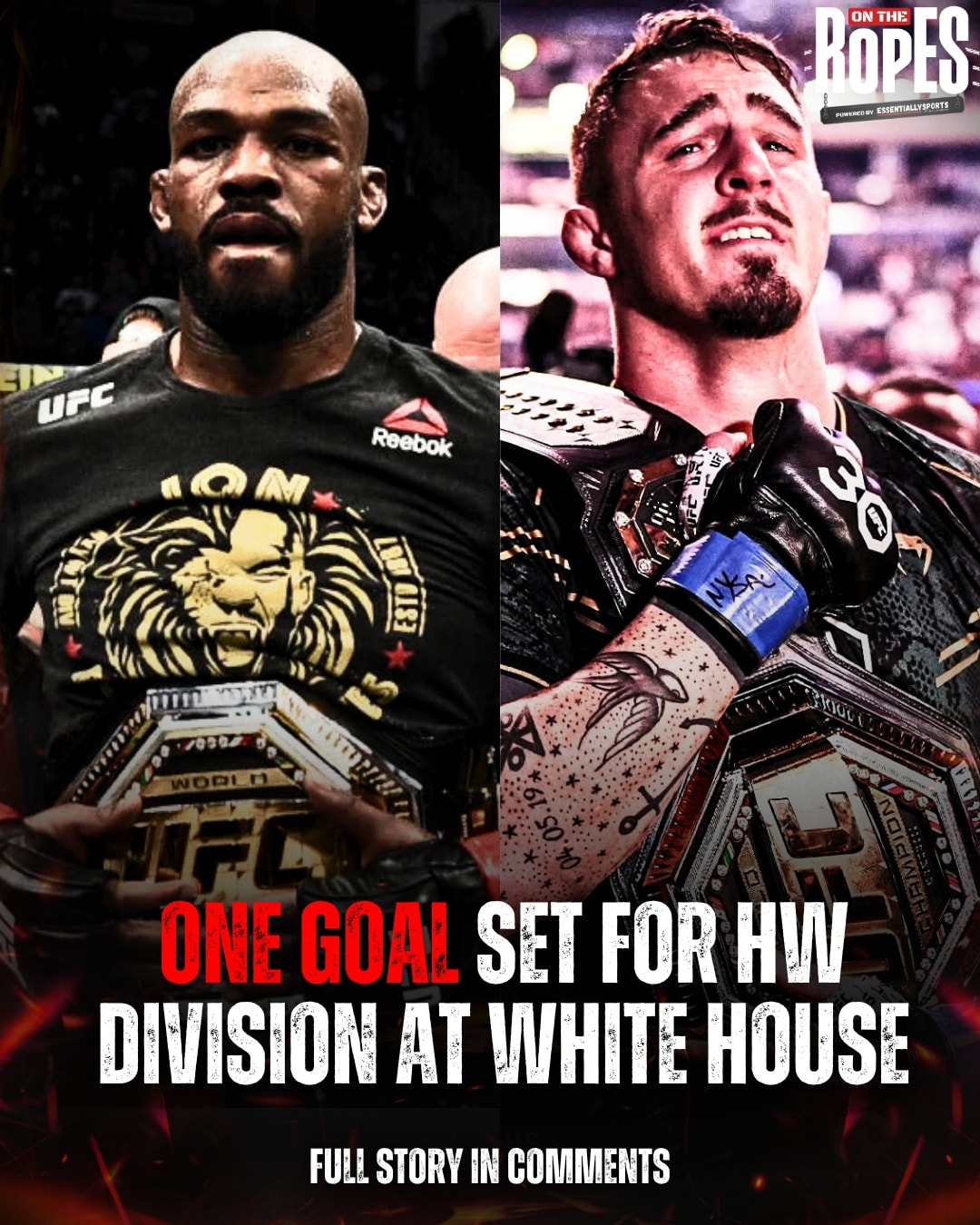 On - Heavyweight plans are being made for the White House.👀 #ufcnews # ...