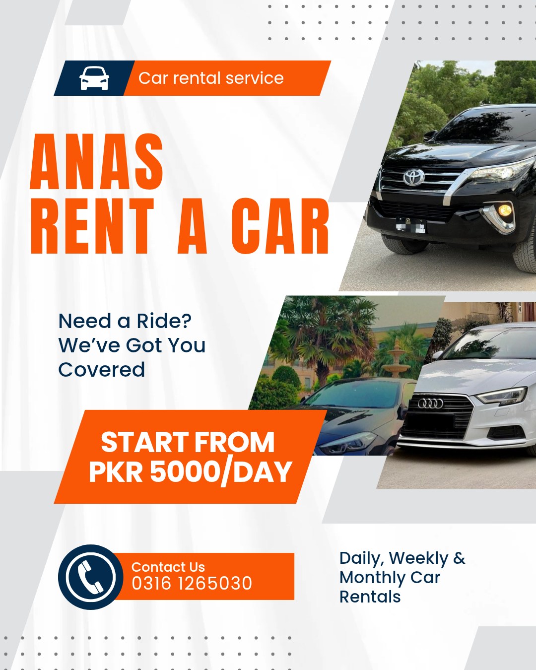 Anas rent a car Karachi | Karachi
