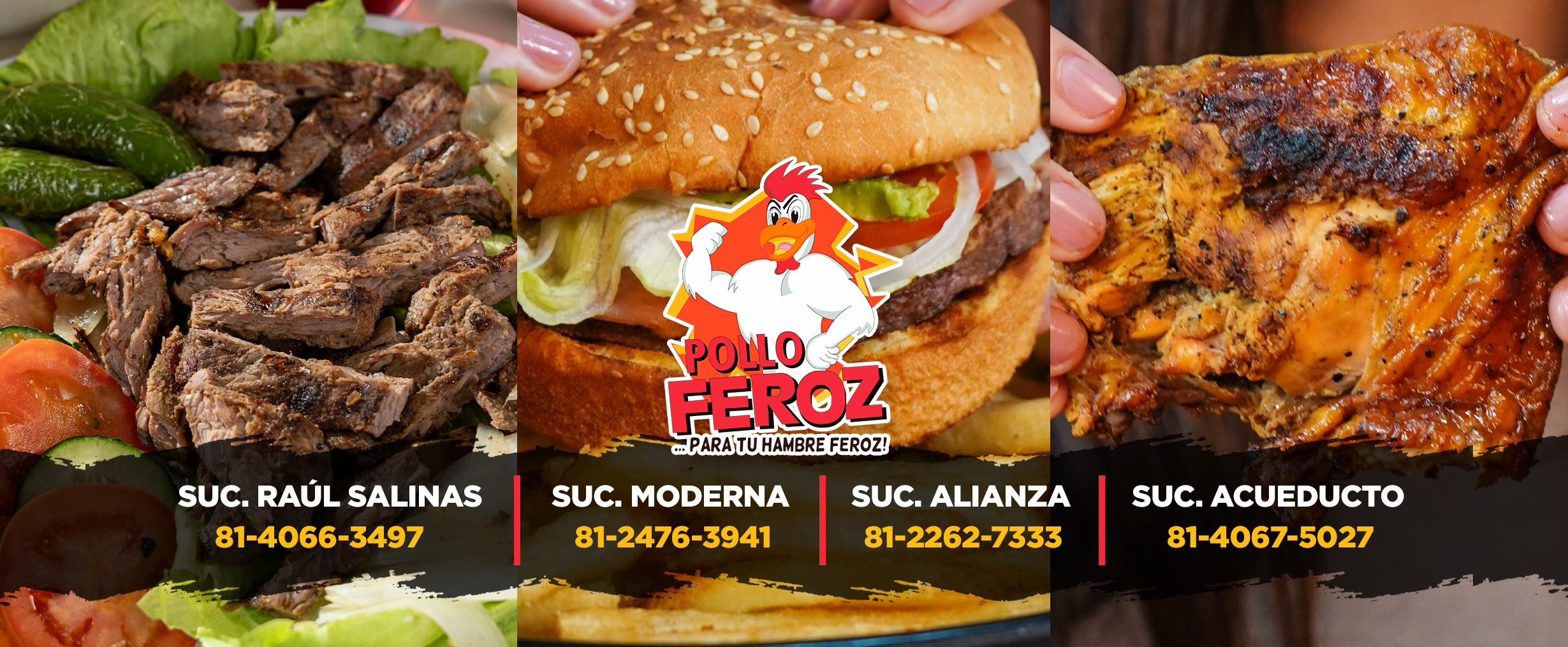 Pollo - Elige calidad , elige Pollo Feroz! Sucursal Moderna 📞(81 ...