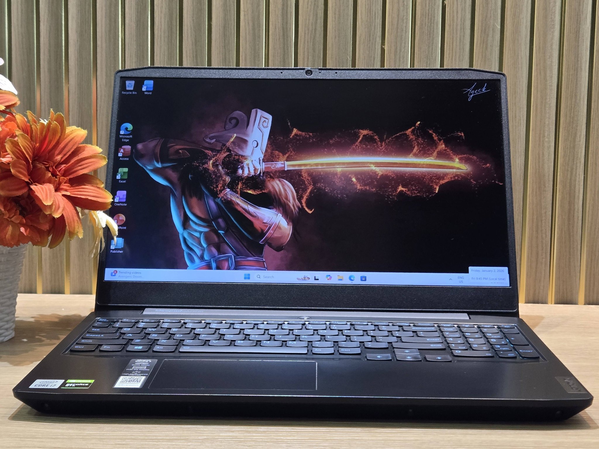 LENOVO IDEAPAD GAMING 3 81Y4 CORE i7 10TH GEB 