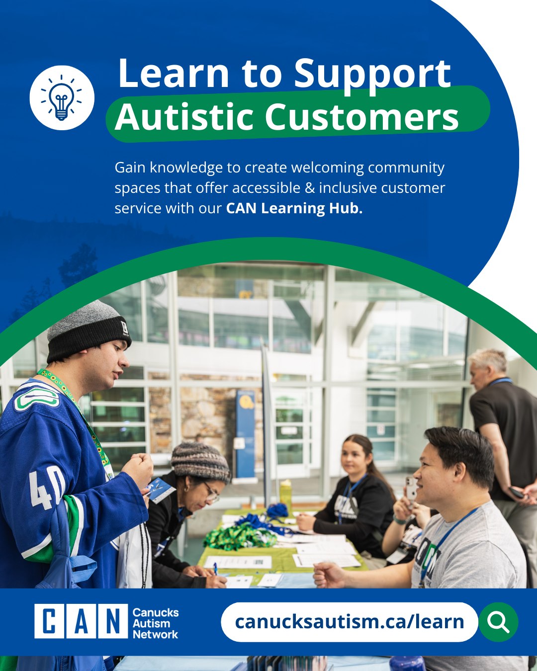Canucks - Do you know how to best welcome & support #Autistic guests? 💡 ...
