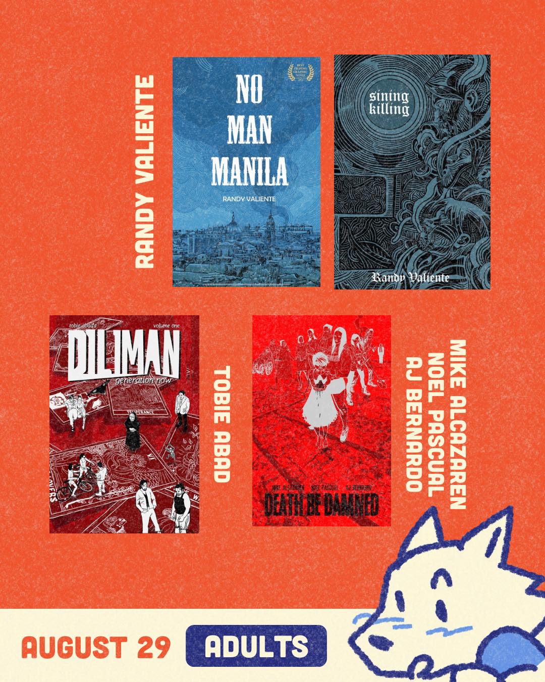 Look at all those comics! Which one are you checking out? 🤔 (PS